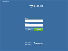 Tablet Screenshot of myaccount.uniongas.com